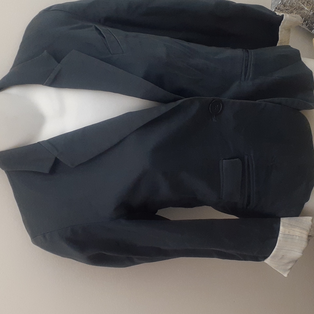 PROPR Blazer GRAY PEWTER Cropped jacket sz 4